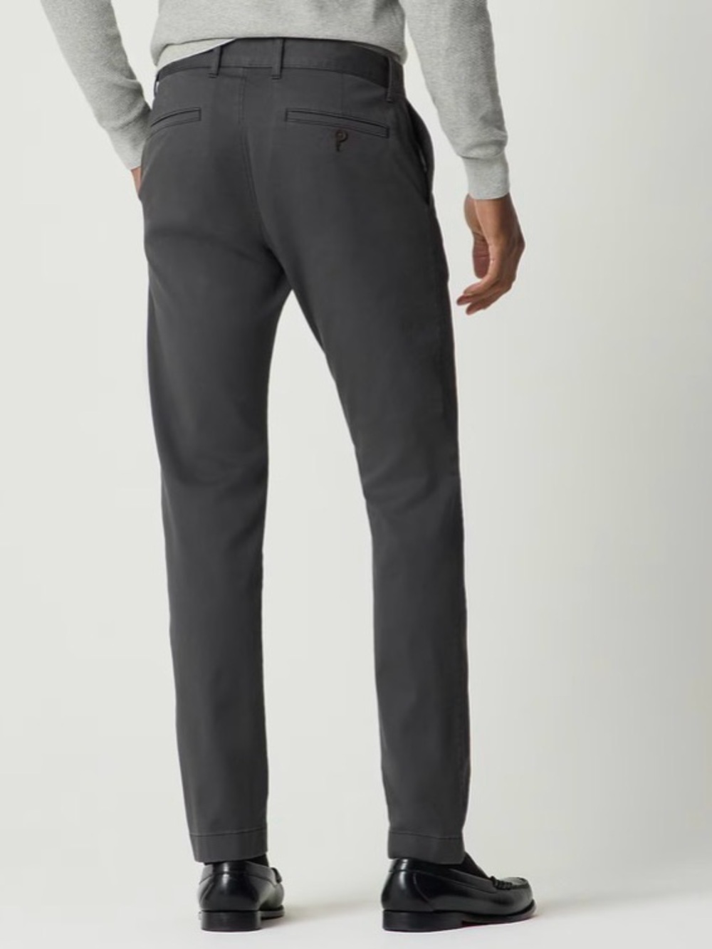JCrew Slim-fit Original Chino Twill Pants in Onyx Grey Size 30x32 NEW CO399 - Picture 3 of 8